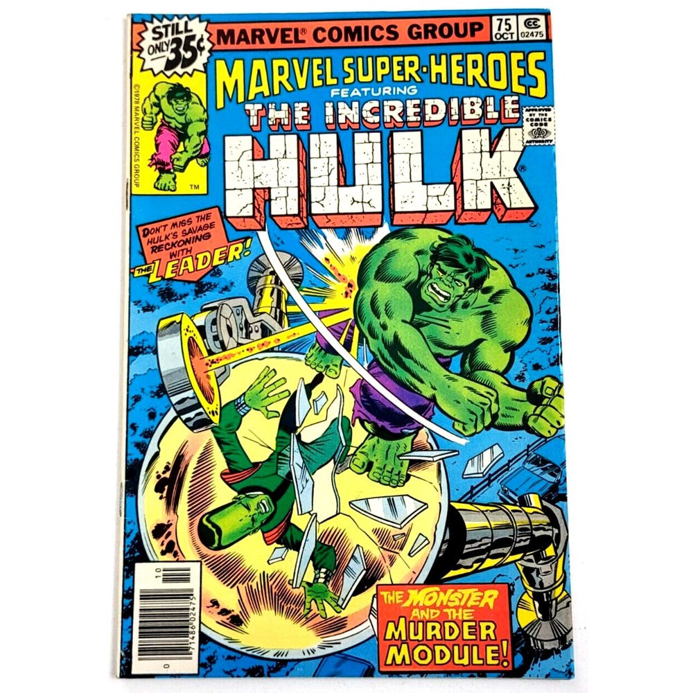MARVEL SUPER-HEROES FT THE INCREDIBLE HULK #75 (1978) / VF /